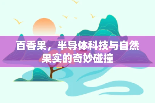 百香果，半导体科技与自然果实的奇妙碰撞