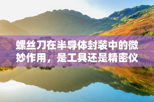 螺丝刀在半导体封装中的微妙作用，是工具还是精密仪器的延伸？