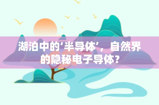湖泊中的‘半导体’，自然界的隐秘电子导体？