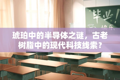 琥珀中的半导体之谜，古老树脂中的现代科技线索？