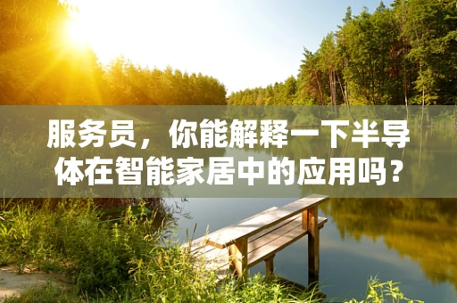 服务员，你能解释一下半导体在智能家居中的应用吗？
