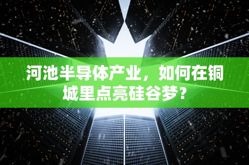 河池半导体产业，如何在铜城里点亮硅谷梦？