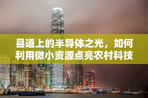 县道上的半导体之光，如何利用微小资源点亮农村科技发展？