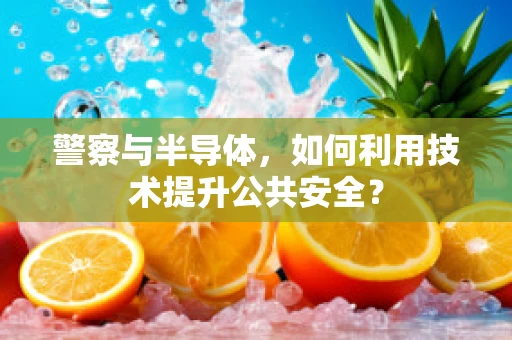 警察与半导体，如何利用技术提升公共安全？