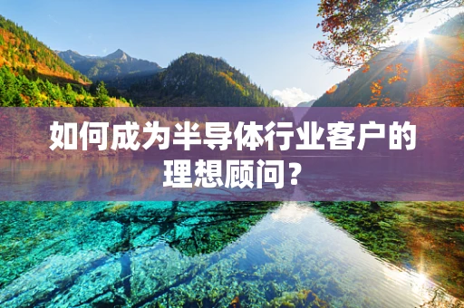如何成为半导体行业客户的理想顾问？