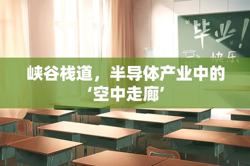 峡谷栈道，半导体产业中的‘空中走廊’