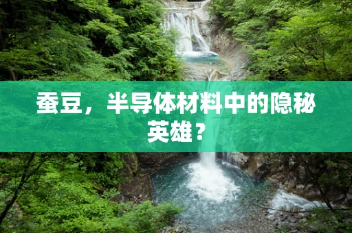 蚕豆，半导体材料中的隐秘英雄？