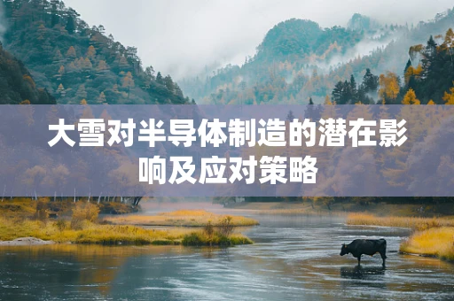 大雪对半导体制造的潜在影响及应对策略
