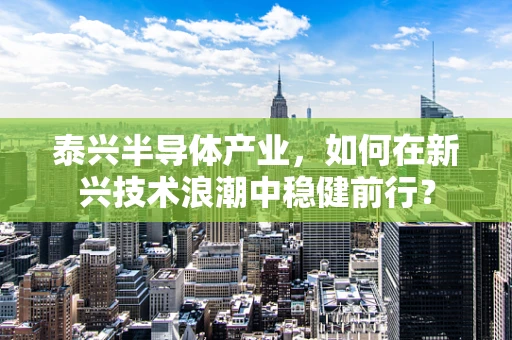 泰兴半导体产业，如何在新兴技术浪潮中稳健前行？