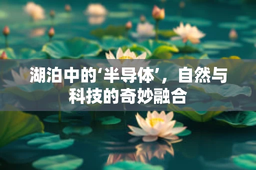 湖泊中的‘半导体’，自然与科技的奇妙融合
