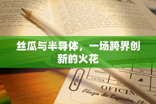 丝瓜与半导体，一场跨界创新的火花