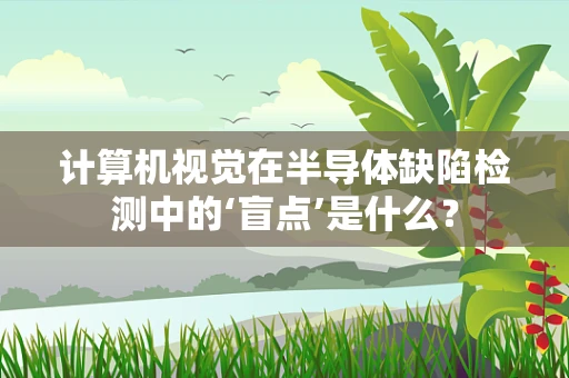 计算机视觉在半导体缺陷检测中的‘盲点’是什么？