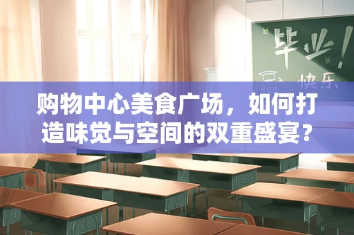 购物中心美食广场，如何打造味觉与空间的双重盛宴？