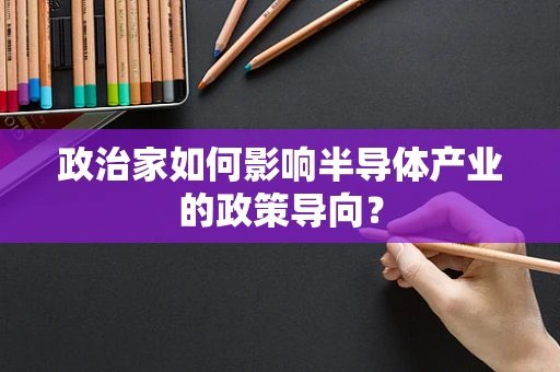 政治家如何影响半导体产业的政策导向？