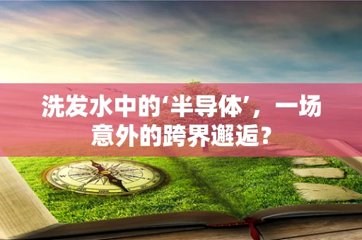 洗发水中的‘半导体’，一场意外的跨界邂逅？
