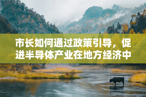 市长如何通过政策引导，促进半导体产业在地方经济中的创新与升级？