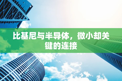 比基尼与半导体，微小却关键的连接