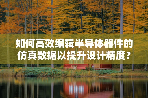 如何高效编辑半导体器件的仿真数据以提升设计精度？