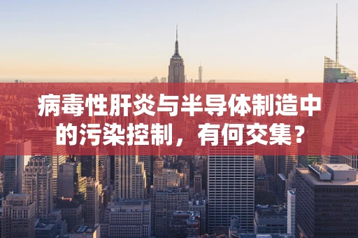 病毒性肝炎与半导体制造中的污染控制，有何交集？