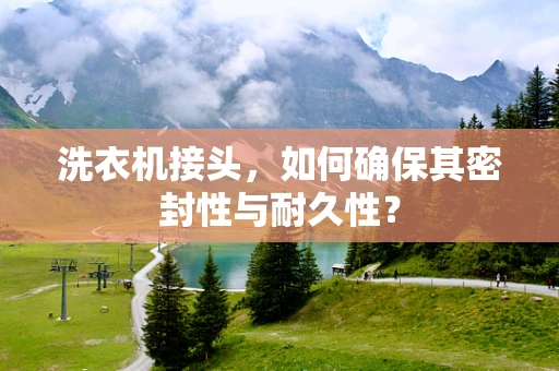 洗衣机接头，如何确保其密封性与耐久性？