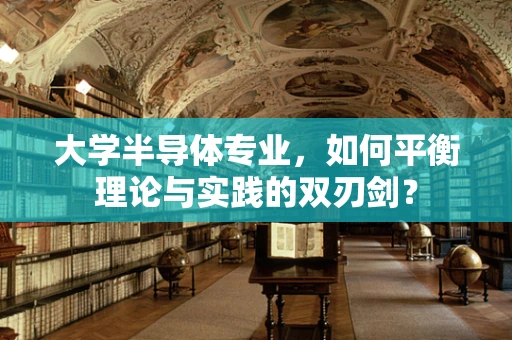 大学半导体专业，如何平衡理论与实践的双刃剑？