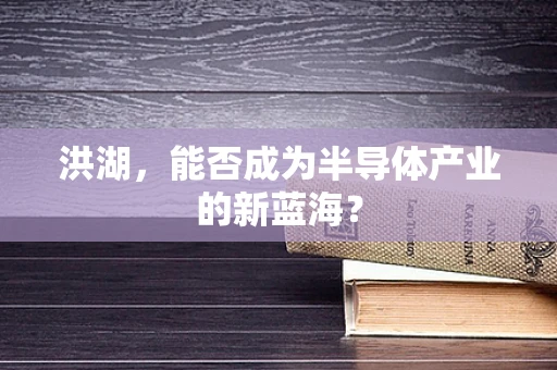 洪湖，能否成为半导体产业的新蓝海？