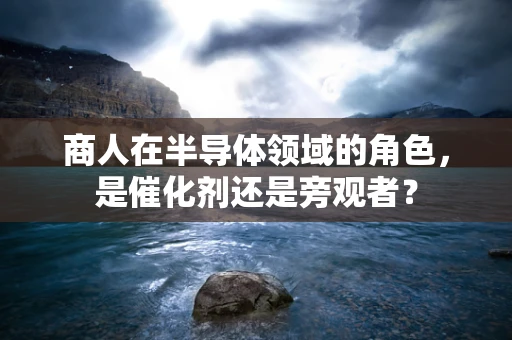 商人在半导体领域的角色，是催化剂还是旁观者？