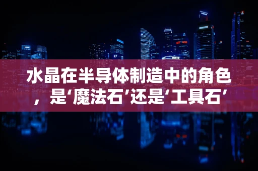 水晶在半导体制造中的角色，是‘魔法石’还是‘工具石’？