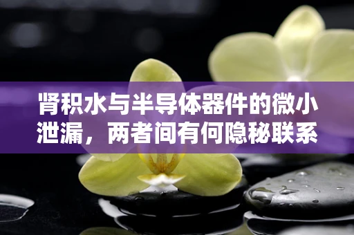 肾积水与半导体器件的微小泄漏，两者间有何隐秘联系？