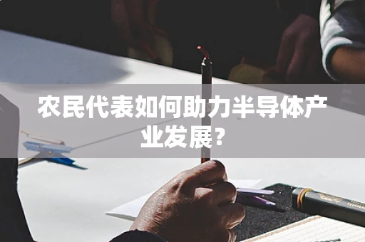 农民代表如何助力半导体产业发展？