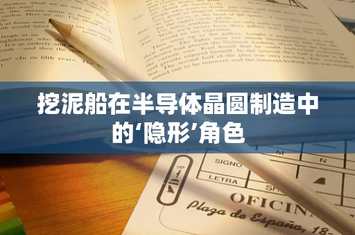 挖泥船在半导体晶圆制造中的‘隐形’角色
