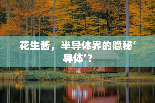 花生酱，半导体界的隐秘‘导体’？
