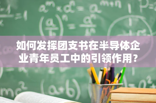 如何发挥团支书在半导体企业青年员工中的引领作用？