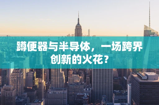 蹲便器与半导体，一场跨界创新的火花？