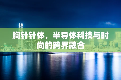 胸针针体，半导体科技与时尚的跨界融合