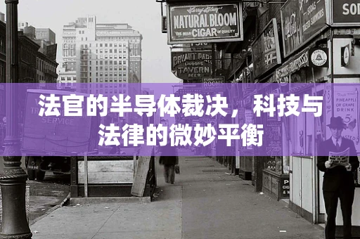 法官的半导体裁决，科技与法律的微妙平衡