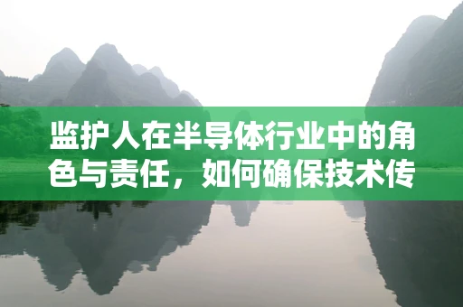 监护人在半导体行业中的角色与责任，如何确保技术传承与安全？