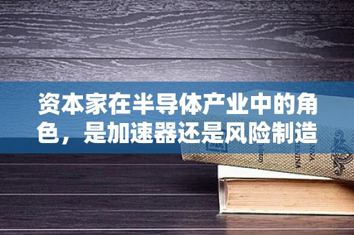 资本家在半导体产业中的角色，是加速器还是风险制造者？