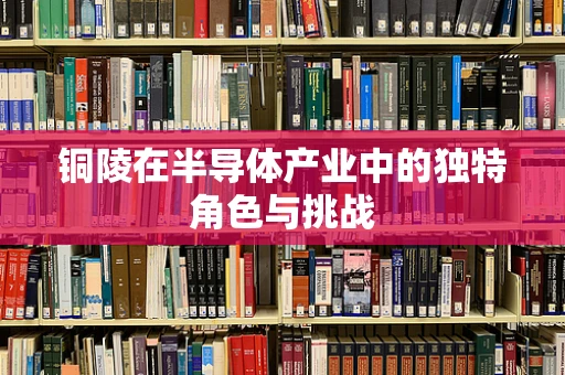 铜陵在半导体产业中的独特角色与挑战