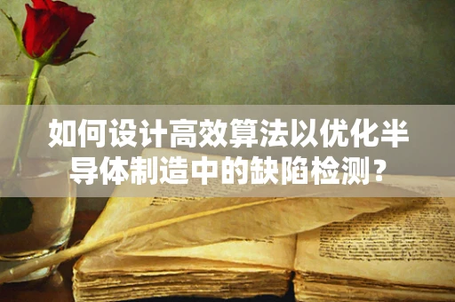 如何设计高效算法以优化半导体制造中的缺陷检测？