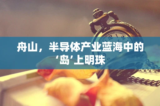 舟山，半导体产业蓝海中的‘岛’上明珠
