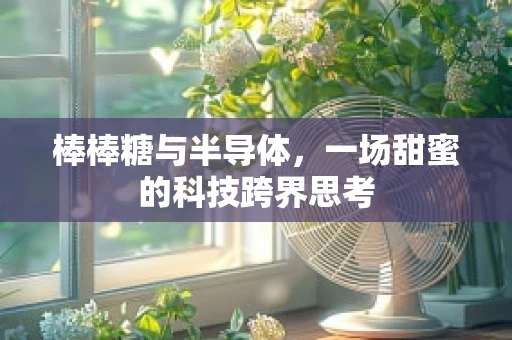 棒棒糖与半导体，一场甜蜜的科技跨界思考