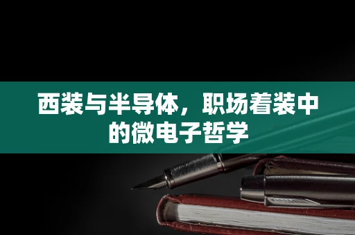 西装与半导体，职场着装中的微电子哲学