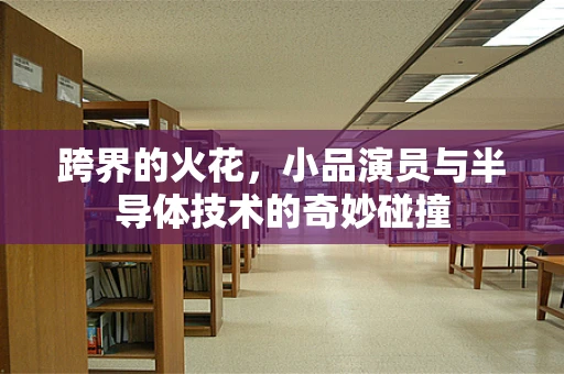 跨界的火花，小品演员与半导体技术的奇妙碰撞