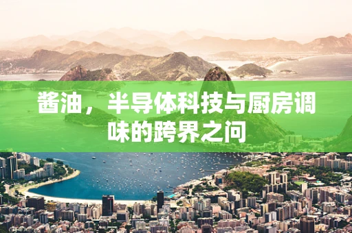 酱油，半导体科技与厨房调味的跨界之问