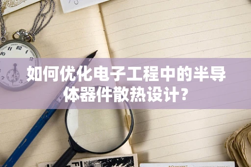 如何优化电子工程中的半导体器件散热设计？