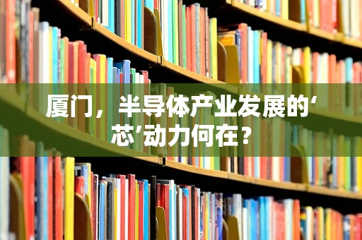 厦门，半导体产业发展的‘芯’动力何在？