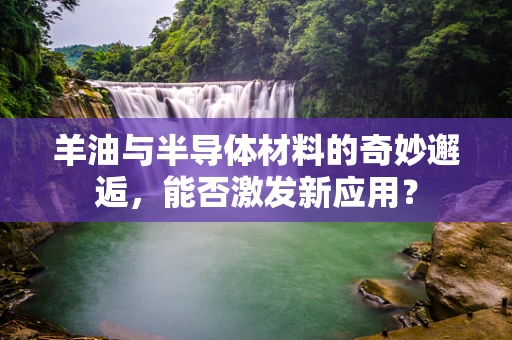 羊油与半导体材料的奇妙邂逅，能否激发新应用？