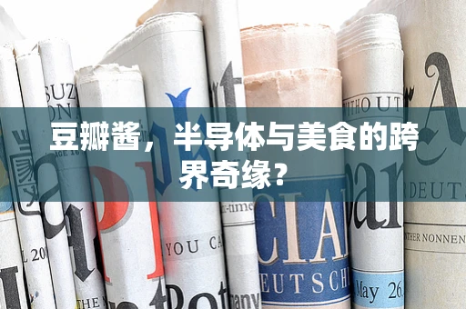 豆瓣酱，半导体与美食的跨界奇缘？