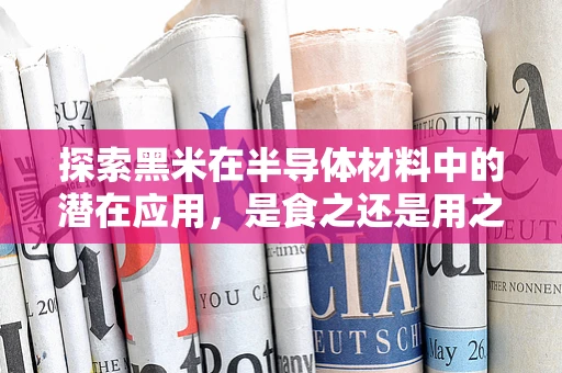 探索黑米在半导体材料中的潜在应用，是食之还是用之？
